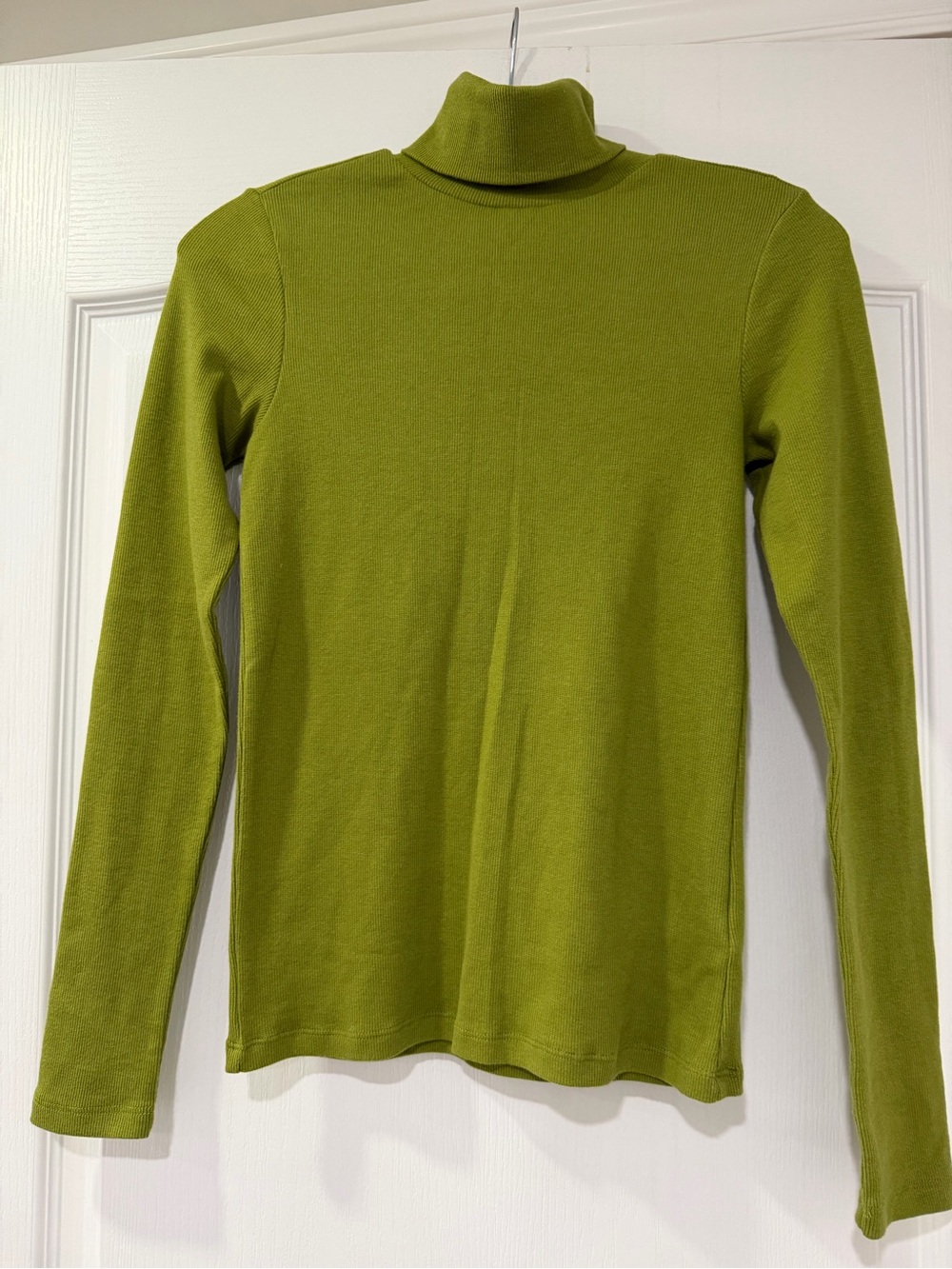 Nordstrom Olive Green Turtleneck Long Sleeve Sweater